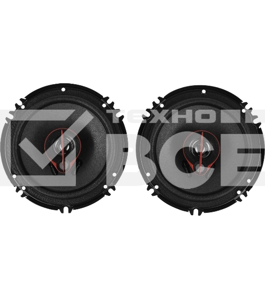 Колонки автомобильные Pioneer TS-R1651S-2 (без решетки) 300Вт 90дБ 4Ом 14.24см (6дюйм) (ком.:2кол.) коаксиальные трехполосные