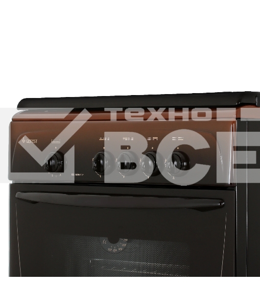Плита газовая Gefest CG 60М C7 К83 коричневый, конфорок 4 шт, духовка 63 л, 60 см x 85 см x 60 см