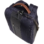 Рюкзак мужской Piquadro Brief2 CA4818BR2/BLUCU темно-синий/коричневый нейлон/натур.кожа, фото4