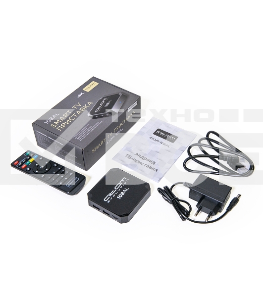 Приставка Смарт ТВ ATOM-108AL (Android TV Box), Allwinner H313, 1/8Gb, АTOMevolution