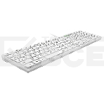 Клавиатура Genius SlimStar 126 wired keyboard white color (12 Multimedia Function Keys and 4 dedicated Hotkeys for Quick Commands, Ultra-Slim Keycaps), фото2