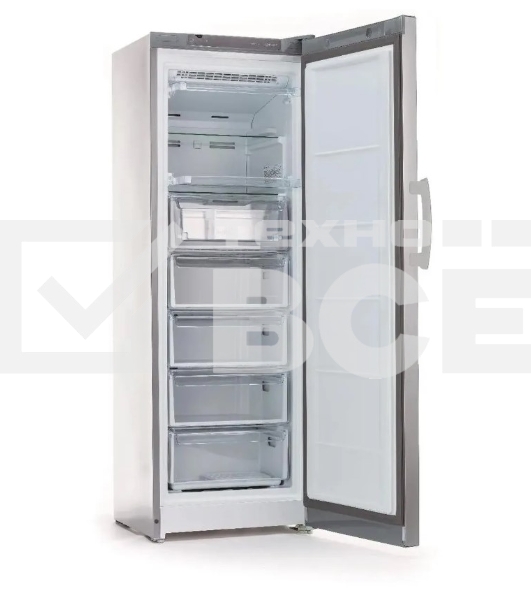 Морозильная камера Indesit DFZ 5175 G серебристый, 250л, 5 ящиков
