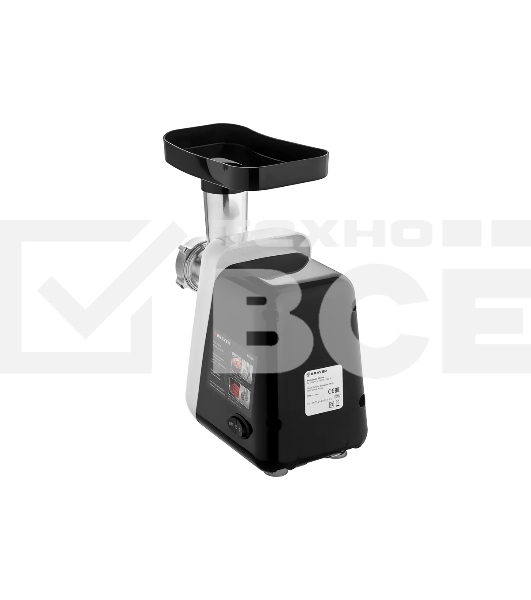 Мясорубка BRAYER BR1600, 1300 Вт, реверс, отсек для дисков, 2 диска для круп. и мелк. помола, толкат