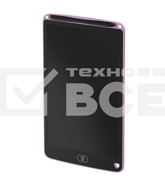 Графический планшет LCD для заметок и рисования Maxvi MGT-02 pink