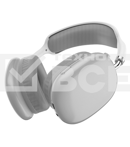 Гарнитура Bluetooth QUMO Emotion (ВТ 0090)  MicroSD  AUX  накладная  Bluetooth 5.3  360 мА  10ч  серебро