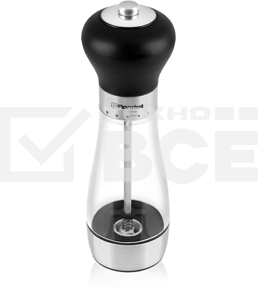 Мельница для перца и соли Rondell Buffalo RD-1503, стальной