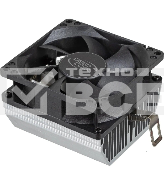 Кулер для процессора DEEPCOOL CK-AM209 V2 серебристый, 80 мм, алюминий, 1600 об/мин, 19.5 дБ, 3 pin, 65 Вт, 56 мм