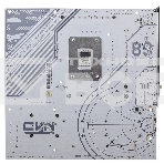Материнская плата Colorful CVN Z890M GAMING FROZEN V20, LGA 1851, Intel Z890, 4xDDR5, 5xM.2, 4xSATA, 2xPCIe 5.0 x16, 1xPCIe 4.0 x4, 1xHDMI, 1xDP, 1x 2.5Gb LAN, 4xUSB-A 3.2 Gen 1, 2xUSB-A 3.2 Gen 2, 1xUSB-C 3.2 Gen 2, 1xUSB-C 3.2 Gen 2x2, 3x3.5 мм, 5.1, M-, фото4