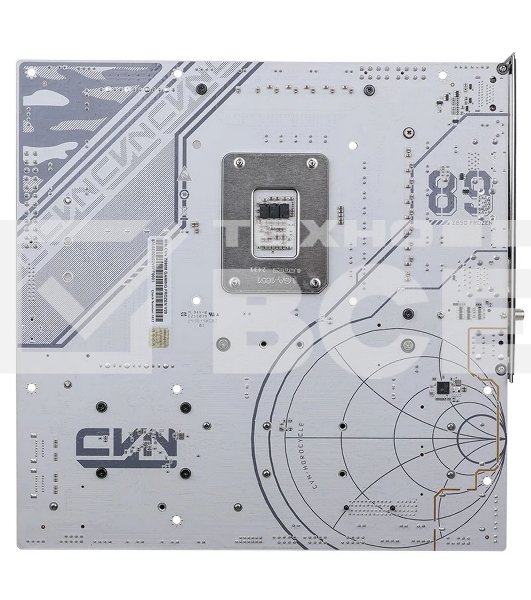 Материнская плата Colorful CVN Z890M GAMING FROZEN V20, LGA 1851, Intel Z890, 4xDDR5, 5xM.2, 4xSATA, 2xPCIe 5.0 x16, 1xPCIe 4.0 x4, 1xHDMI, 1xDP, 1x 2.5Gb LAN, 4xUSB-A 3.2 Gen 1, 2xUSB-A 3.2 Gen 2, 1xUSB-C 3.2 Gen 2, 1xUSB-C 3.2 Gen 2x2, 3x3.5 мм, 5.1, M-