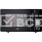 Микроволновая печь Hyundai HYM-D3010 черный, 23 л, 800 Вт, переключатели - кнопки, поворотный механизм, фото 1