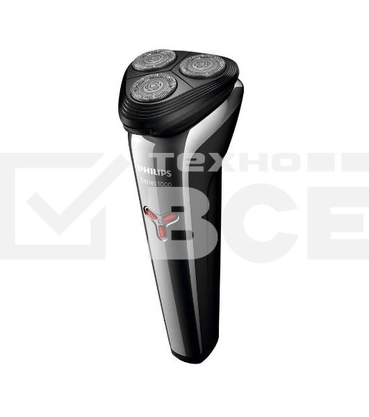 Электробритва Philips S1301/02 темно-серый/серебристый