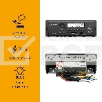 Автомагнитола Digma DCR-100B24 1DIN 4x45Вт, фото9