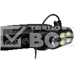 Фонарь аккумуляторный налобный AccuFH6-4COB/L3W 3Вт XPE+4 COB аккум. 18650 1200мАч ближн./дальн. свет 4 режима IP20 ФАZА 5044760, фото3