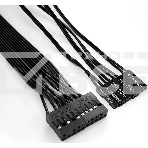 Компьютерный корпус Miditower ExeGate UN-605B-UNS400 (ATX, БП UNS400 с вент. 12см, 2*USB, аудио, блокировка, черный), фото2