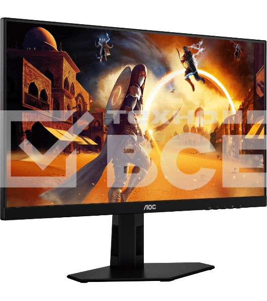 Монитор 23.8' AOC Q24G4E IPS 2560x1440, 180 Гц, 1 мс, 16:9, 350 кд/м², 2xHDMI 2.0, DP, HDR10, Adaptive-Sync, черный