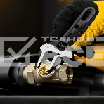 Ключ разводной Denzel 135 мм, CrV, кованый, укороченная рукоятка, фото6