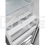 Холодильник DeLonghi DCS 19NFI BB DAMIANO белый двухкамерный 230/100л морозилка снизу, No Frost, фото6