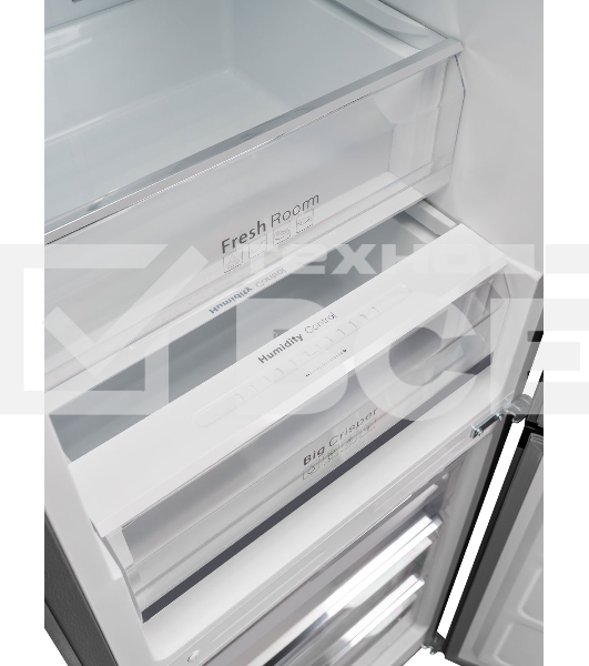 Холодильник DeLonghi DCS 19NFI BB DAMIANO белый двухкамерный 230/100л морозилка снизу, No Frost