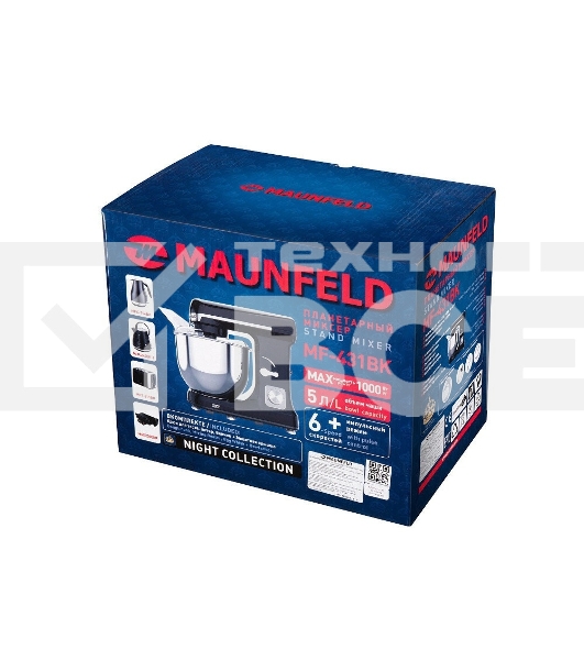 Миксер планетарный Maunfeld MF-431BK