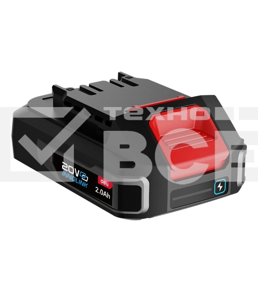 Набор аккумулятор и зарядное устройство Deli DE-CM20A2E (2АКБ 20V 2А*ч + ЗУ 2A, 20V)