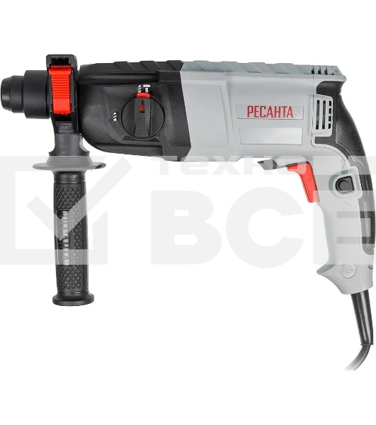 Перфоратор Ресанта П-24-650К SDS-plus уд.:2.8Дж 650Вт (кейс в комплекте)