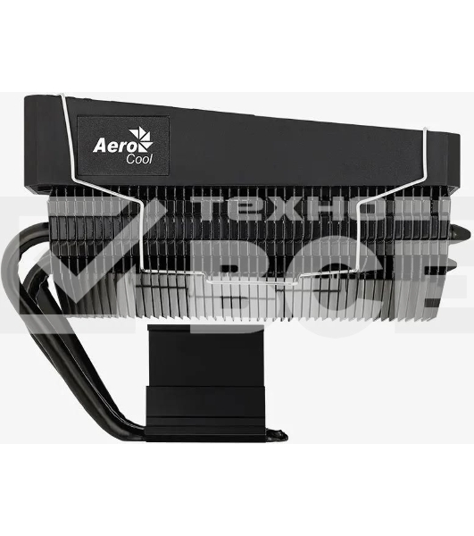 Кулер для процессора AeroCool/Formula Cylon 3H черный, 120 мм, алюминий, 1800 об/мин, 24.3 дБ, 4 pin, 125 Вт, 98 мм