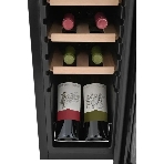 Винный шкаф ZÜGEL ZCWF123B черный, 32 л, 1 отсек, 12 бут., фото13