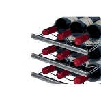 Винный шкаф CASO WineDuett Touch 12 серебристый, 33 л, 2 отсека, 12 бут., класс B, фото2