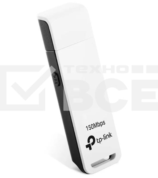 Сетевой адаптер TP-Link SOHO TL-WN727N 150M Wireless Lite-N USB Adapter,Ralink chipset,1T1R,2.4Gh