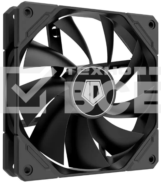 Вентилятор ID-Cooling TF-12025-Pro черный 120мм 1800rpm 35.2db 4-pin