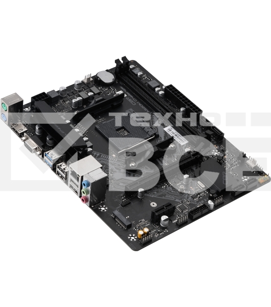 Материнская плата CBR A520M, Socket AM4, AMD A520, 2xDDR4, 4xSATA, 1xM.2, 1xPCIe 3.0 x16, 1xPCIe x1, 1xVGA, 1xHDMI, 1x 1Gb LAN, 2xUSB-A 2.0, 2xUSB-A 3.2 Gen 1, 3x3.5 мм, 7.1, mATX