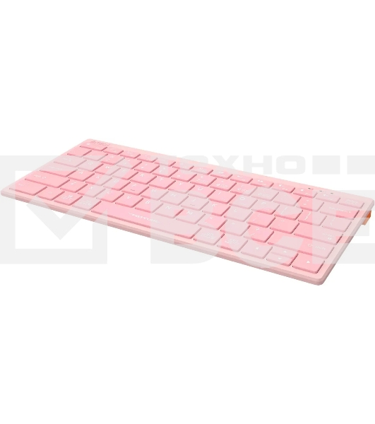 Клавиатура A4Tech Fstyler FBX51C розовый USB беспроводная BT/Radio slim Multimedia