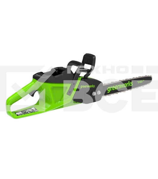 Цепная пила аккумуляторная GreenWorks GD40CS20Xk4, 40V, 40 см, 2000 Вт, бесщеточная,  c 1хАКБ 4 Ач И ЗУ (2008807UB)