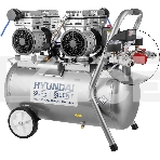Компрессор поршневой Hyundai HYC 30250LMS безмасляный 300л/мин 50л 2000Вт серебристый/черный, фото3