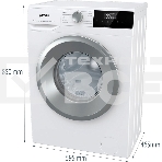 Стиральная машина Gorenje W2NHPI62SCS белый загр.фронтальная макс.: 6 кг 1200об/мин класс: А, фото7