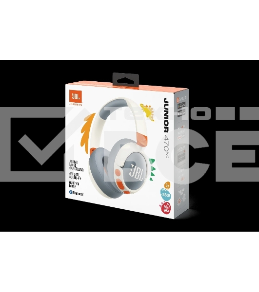 Наушники беспроводные детские JBL JR470NC белый