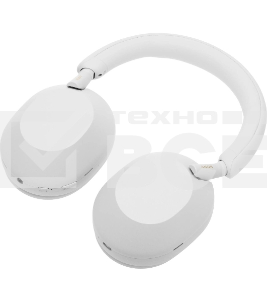 Наушники мониторные Sony WH-1000XM5 1.2м Bluetooth, белый
