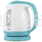 Чайник электрический Blackton Bt KT1701P 1,7 л, 2200 Вт, белый-мятный, фото2