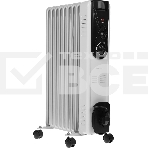 Масляный обогреватель Centek CT-6201 (9 секций) белый, 2000 Вт, 20 м2, термостат, фото6