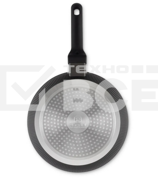 Сковорода Rondell Shell RDA-1929 круглая 28 см покрытие: Xylan Plus ручка несъемная (без крышки) серый