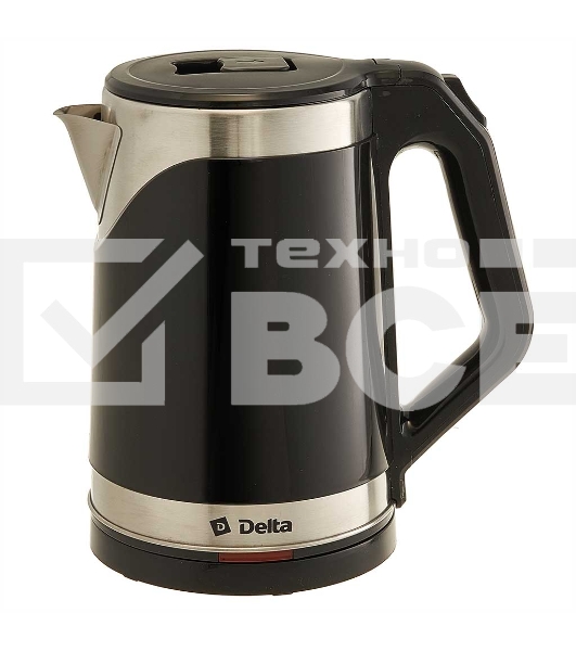 Чайник электрический DELTA DL-1109 черный