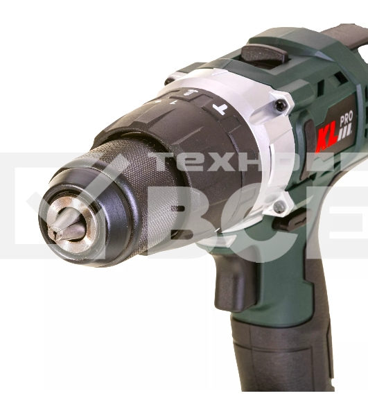 Профессиональный ударный шуруповерт Klpro KLDM18-20 (18В, Li-ion-2шт, 2.0А·ч, 40Нм, 2 скорости, подсветка, магнитная бита,З/У,в кейсе)