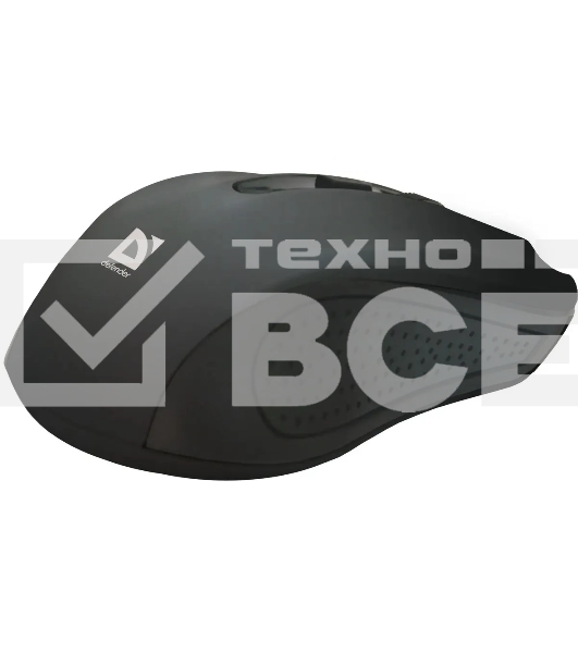 Мышь беспроводная Defender Accura MM-935 черный, 1600 dpi, радиоканал, USB, кнопки - 4