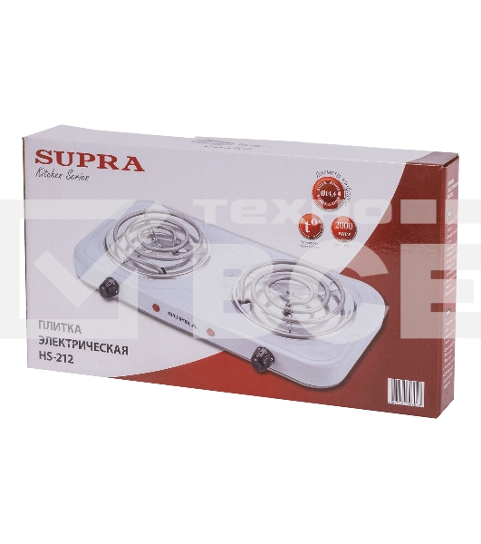 Плита настольная электрическая Supra HS-212