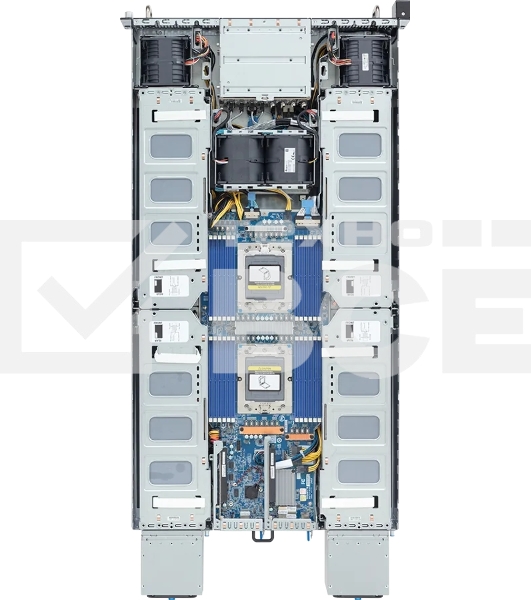 Серверная платформа Gigabyte Server Platform G294-Z43 / 2U / 2xAMD (9004/9005) / 2xHS /24xDIMM / 4xSFF NVME/SAS/SATA + 4xSFF SATA/SAS / 16xGPUs SS /2x10GbE / 16xFHFL + 2xLP / 2x3000W / Rails / 1Y