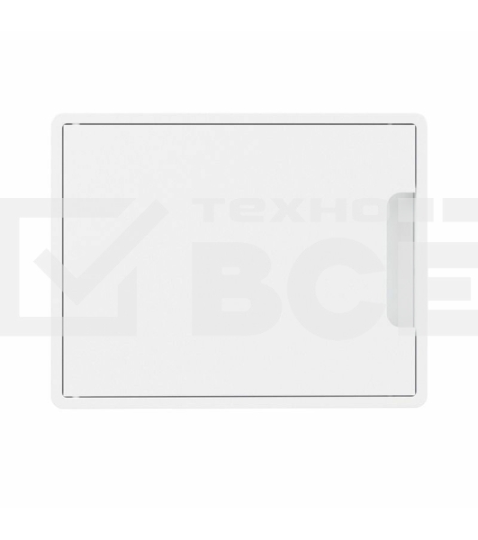 Щиток встраиваемый FRAME DKC F08B1WW 8мод. с бел. дверцей с 2 шинами PEN на 6 и 8 отверст. белый