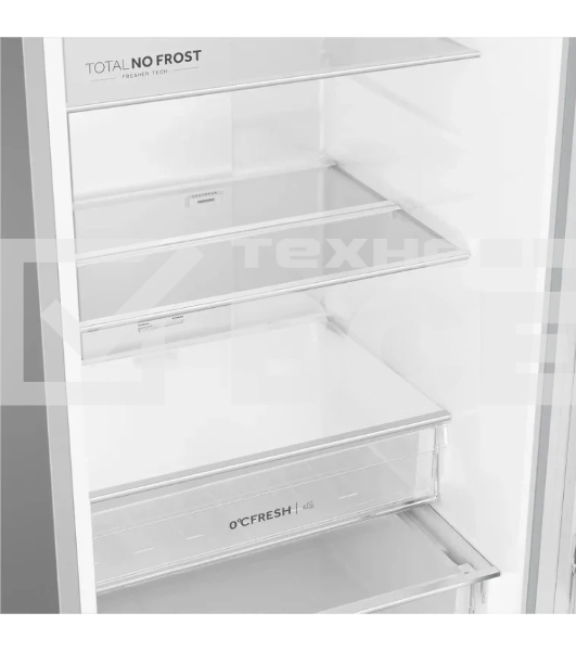 Холодильник Haier CEF536CSG серебристый двухкамерный 240/105 л морозилка снизу, No Frost