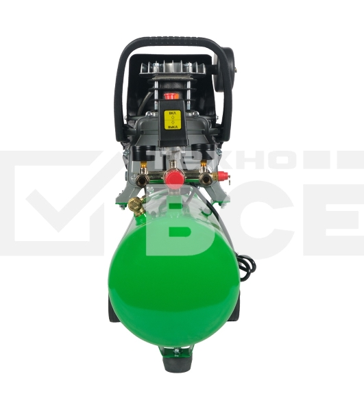 Компрессор КАЛИБР КМК-1600/24У 1.6кВт 8атм 24л 198л/мин 2выхода