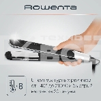 Выпрямитель для волос Rowenta SF4621F0 Express Shine белый/черный, 210 °C, 8 режимов, фото16