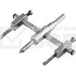 Сверло Matrix по кафелю и плитке, регулируемое Балеринка, 30-130 мм, фото3